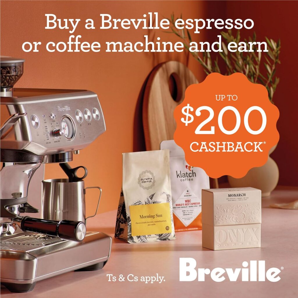 Breville Barista Touch Espresso Machine, 67 fluid ounces, Brushed Stainless Steel, BES880BSS