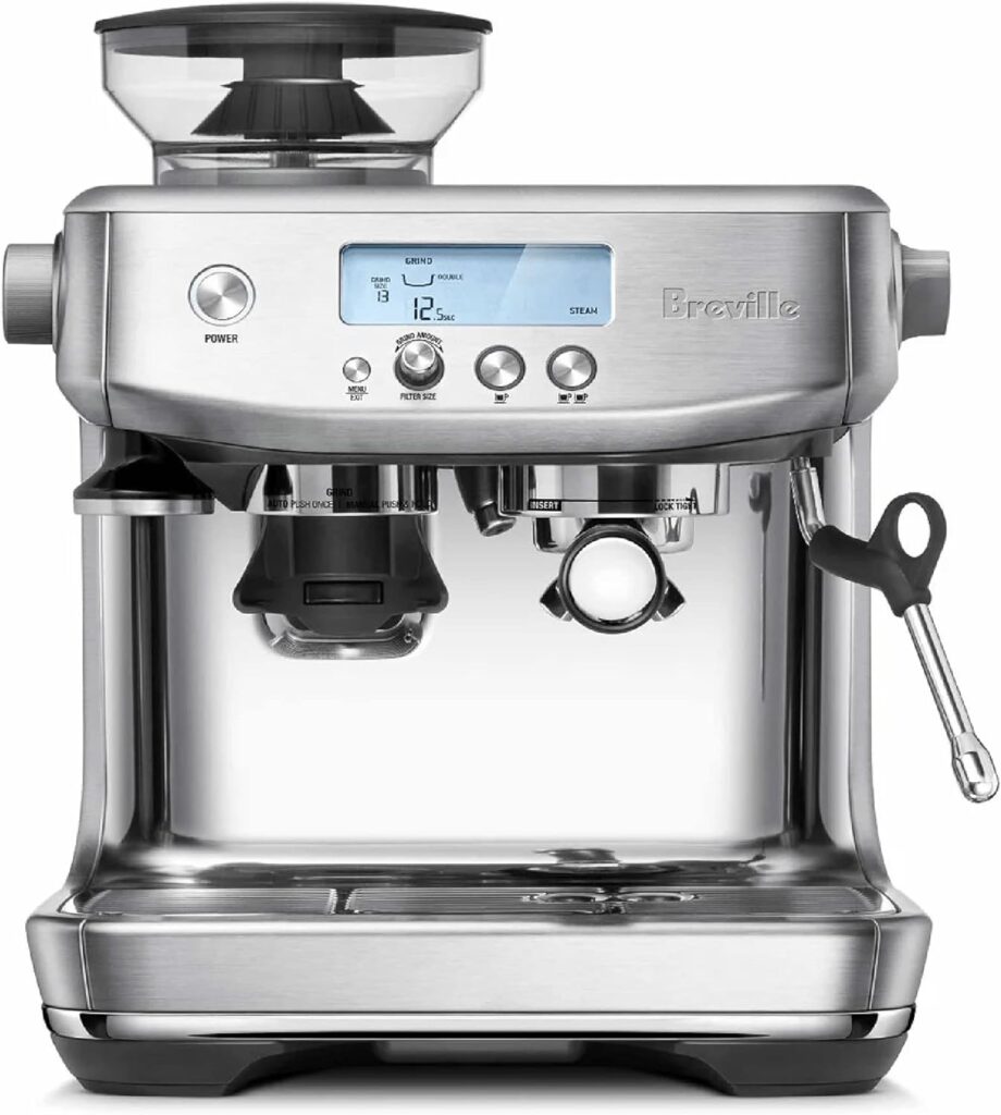 Breville the Barista Pro Espresso Machine, Medium, Brushed Stainless Steel