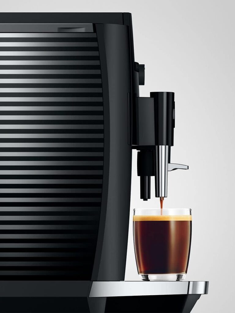 Jura E4 Piano Black Automatic Coffee Machine