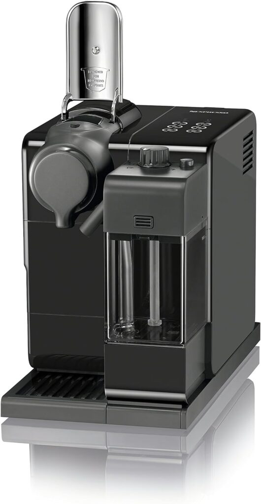 Nespresso Lattissima Touch Espresso Machine with Milk Frother by DeLonghi, Washed Black