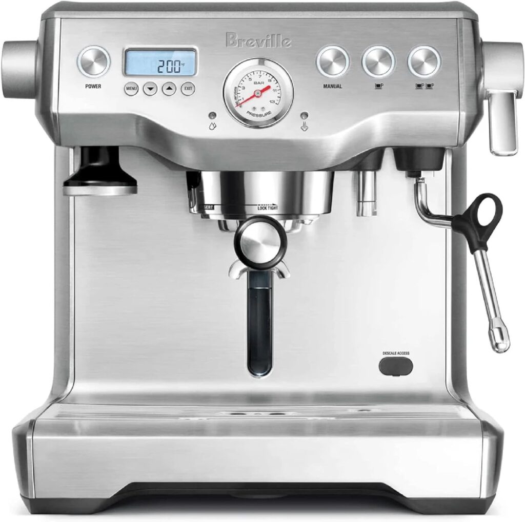 Breville BES920XL Dual Boiler Espresso Machine,84 oz, Brushed Stainless Steel