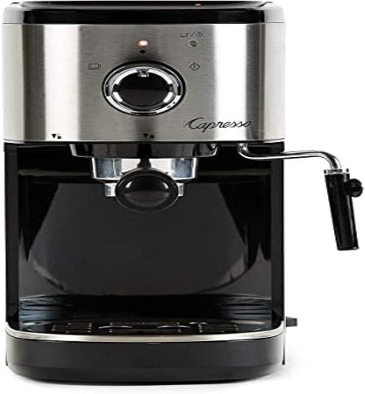 Capresso EC Select Pump Espresso and Cappuccino Machine, Stainless Steel 120.05