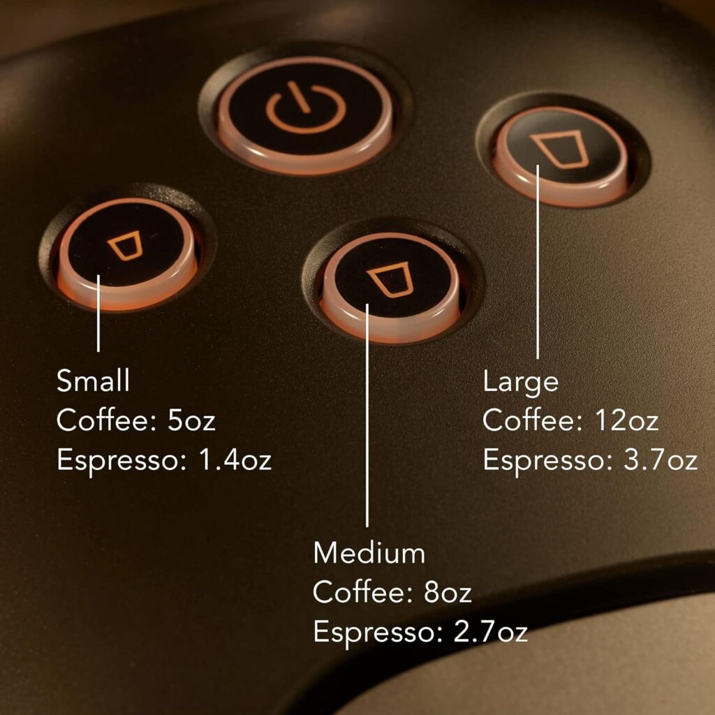 LOR Barista System Coffee and Espresso Machine with 30 Vanilla Coffee, 30 Flavored Espresso Pods