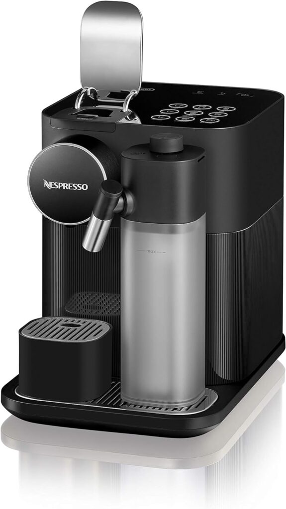 Nespresso Gran Lattissima Original Espresso Machine with Milk Frother by DeLonghi, Sophisticated Black