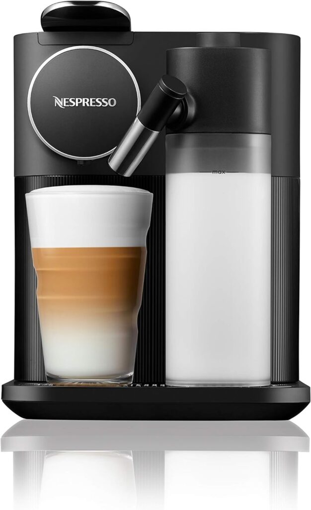 Nespresso Gran Lattissima Original Espresso Machine with Milk Frother by DeLonghi, Sophisticated Black