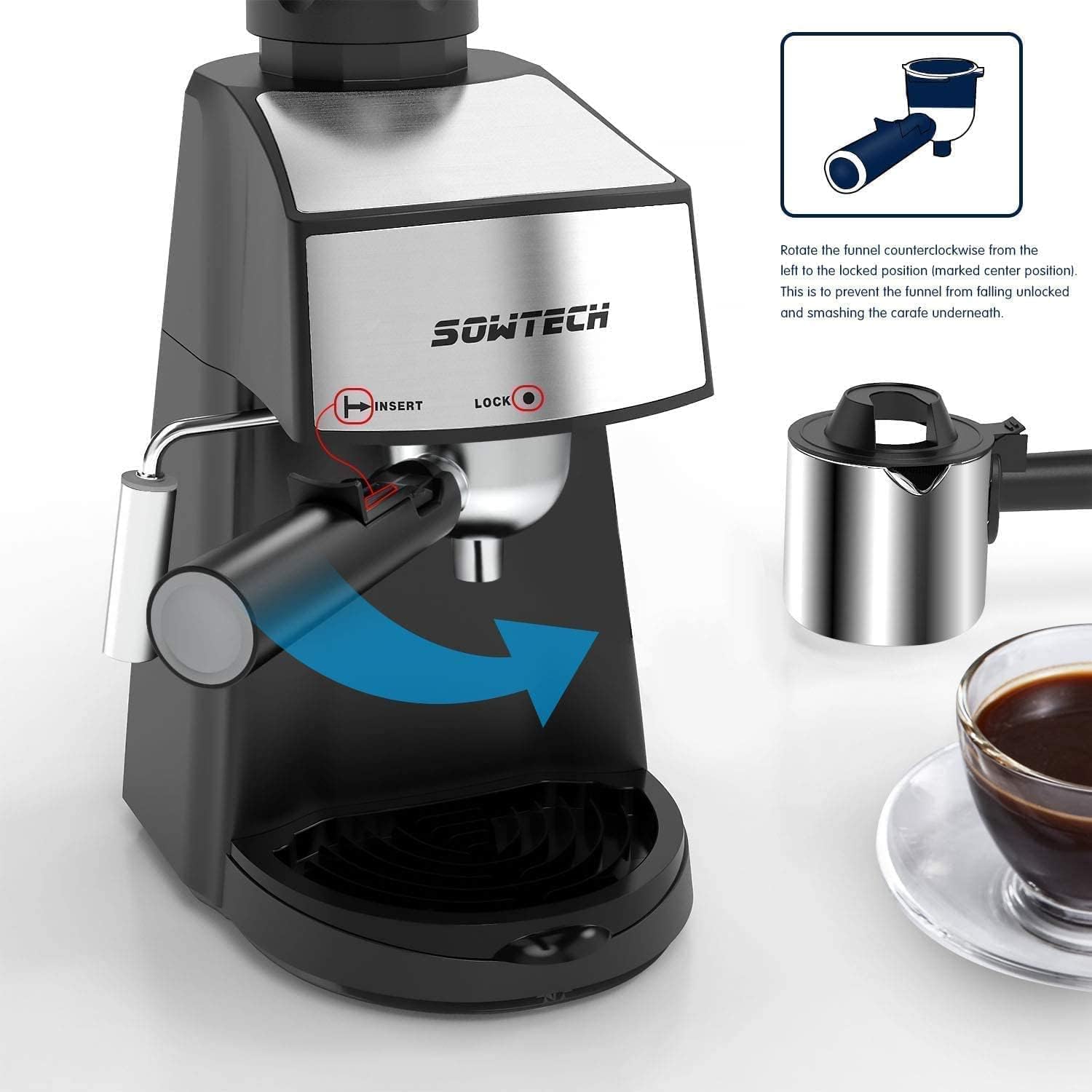 SOWTECH Steam Espresso Machine Review